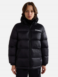 Чорний - Демісезонна куртка Napapijri Box Medium Puffer