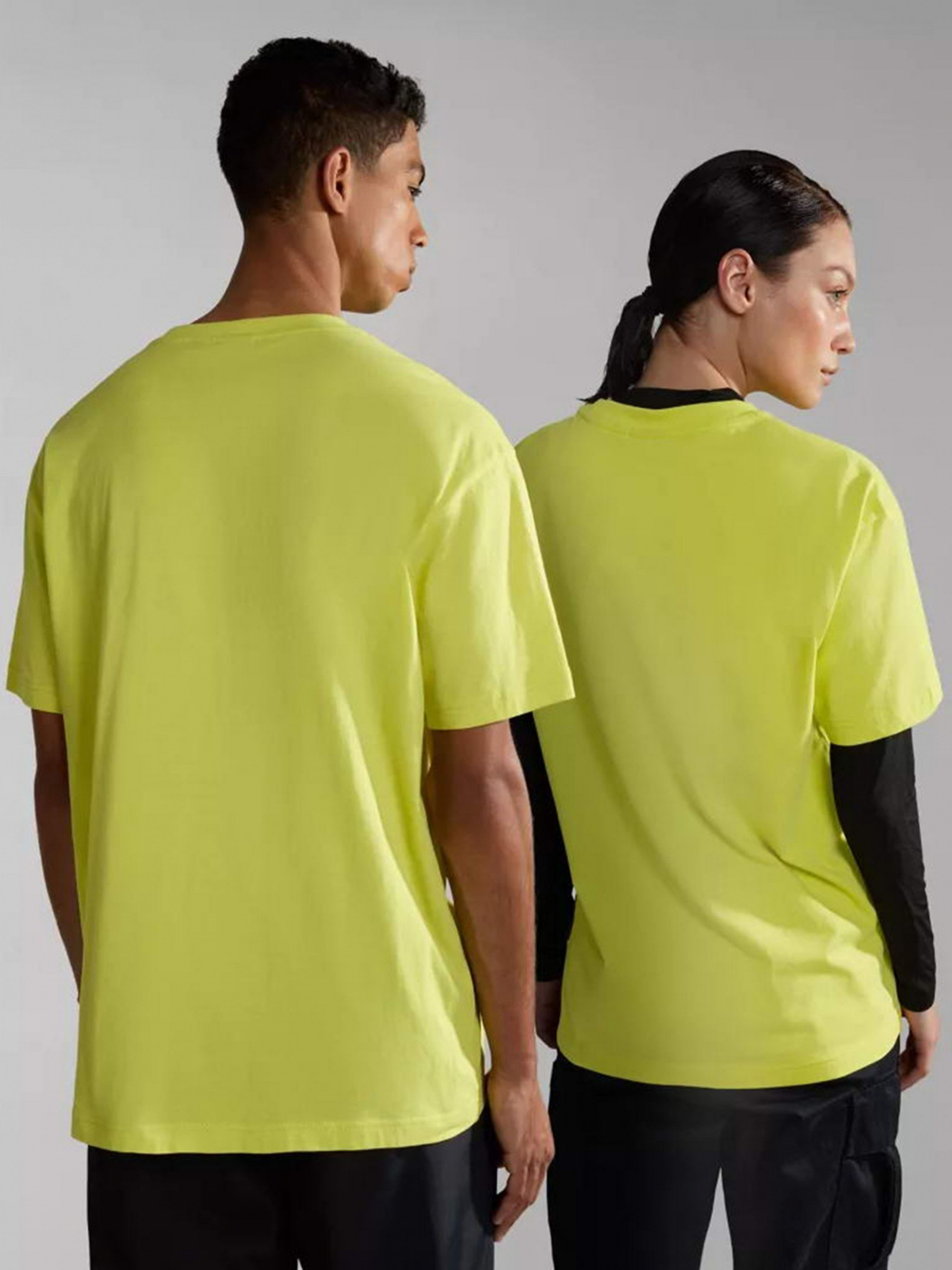 Футболка Napapijri NP0A4HFRY1G1 для мужчин, цвет: Зелёный - купить по ...