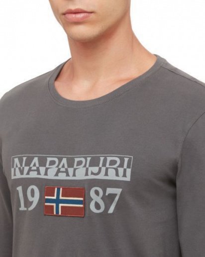Лонгслив Napapijri модель N0YI8G198 — фото 3 - INTERTOP