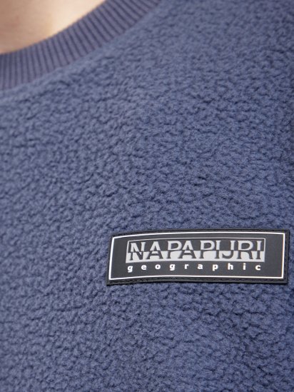 Свитшот Napapijri Fleece Patch модель NP0A4EIDB1A1 — фото 3 - INTERTOP