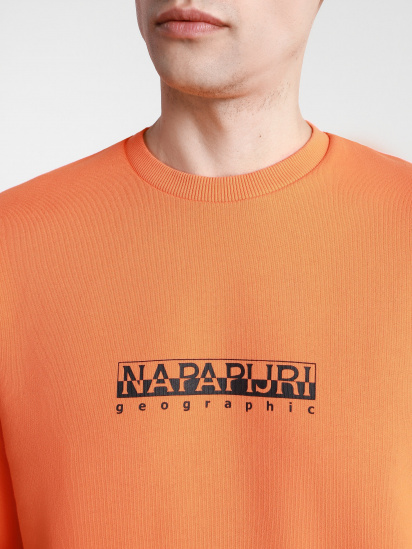 Світшот Napapijri Sweatshirt Box модель NP0A4F5AA1A1 — фото 5 - INTERTOP