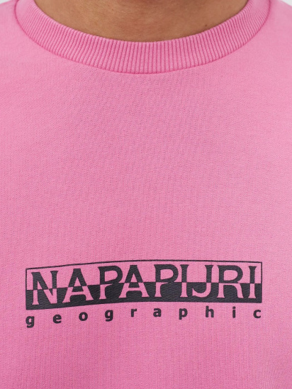 Світшот Napapijri Sweatshirt Box модель NP0A4F5APR11 — фото 3 - INTERTOP