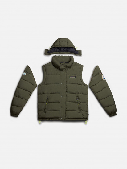 Зимова куртка Napapijri Rick Puffer модель NP0A4HGRGE41 — фото 6 - INTERTOP