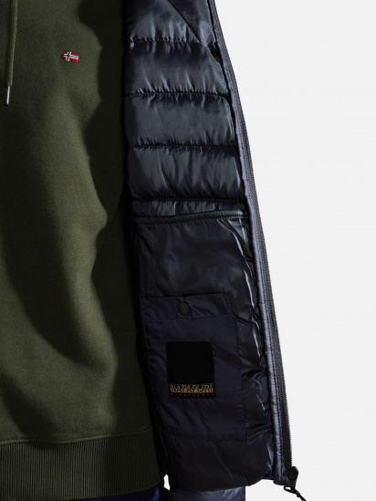 Демісезонна куртка Napapijri Aerons Hood Colour-block Puffer модель NP0A4GJLMB11 — фото 4 - INTERTOP
