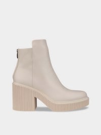 Молочный - Ботинки ECCO Fluted Heel