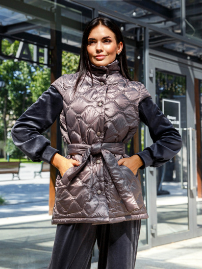 Жилет з утеплювачем Jadone Fashion модель Zhylet_Mida_ch — фото - INTERTOP