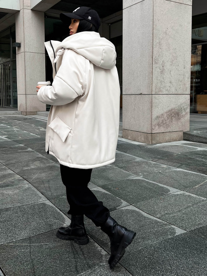 Зимняя куртка Jadone Fashion модель Zymova_kurtka_Savi_bila — фото 5 - INTERTOP