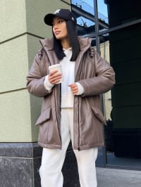 Мокко - Зимова куртка Jadone Fashion