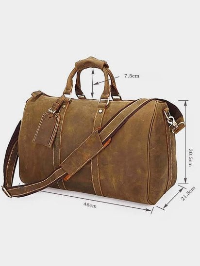 Дорожная сумка Vintage модель bag24_14050 — фото 3 - INTERTOP