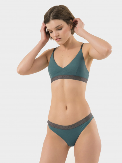 Бюстгальтер SMPL Underwear модель br.w.01.darkgreen — фото 3 - INTERTOP