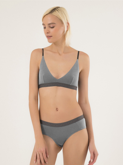 Бюстгальтер SMPL Underwear модель br.w.01.grey — фото 3 - INTERTOP