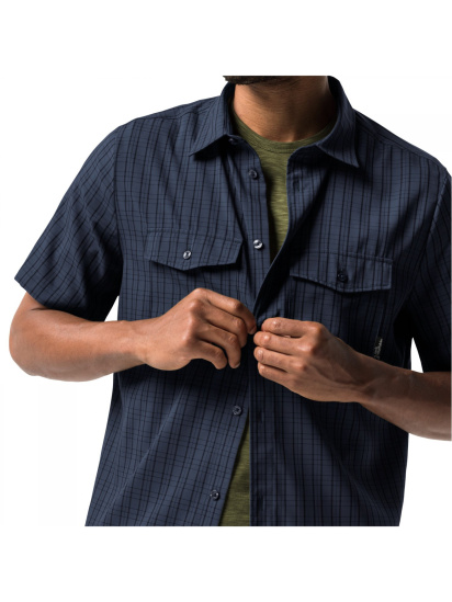 Сорочка Jack Wolfskin Thompson shirt men модель 1401043_7630 — фото 4 - INTERTOP