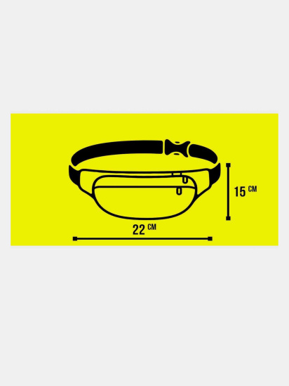 Поясна сумка Custom Wear модель cw-ban-2182 — фото 8 - INTERTOP