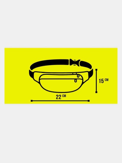 Поясная сумка Custom Wear модель cw-ban-2352 — фото 8 - INTERTOP