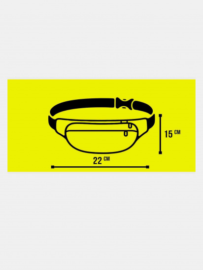 Поясная сумка Custom Wear модель cw-ban-4782 — фото 6 - INTERTOP
