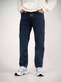 Синій - Прямі джинси Custom Wear