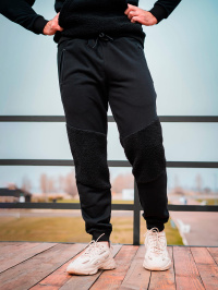 Чорний - Штани спортивні Custom Wear