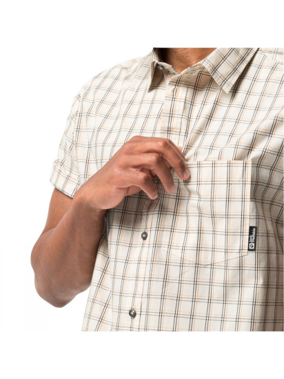 Рубашка Jack Wolfskin Hot springs shirt модель 1402333_5161 — фото 4 - INTERTOP