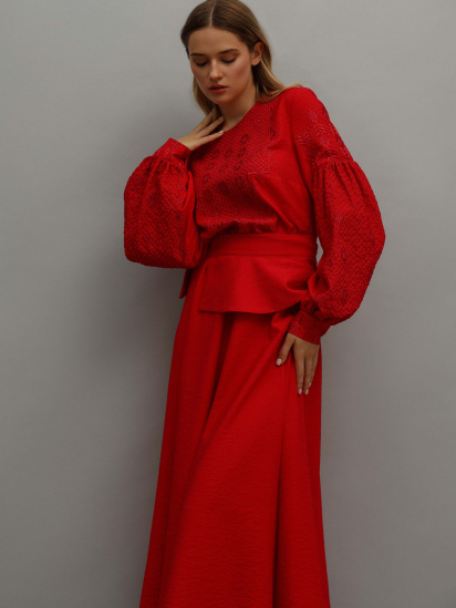 Вышитое платье Svarga модель SV-FD00659-1160-10034 — фото 5 - INTERTOP