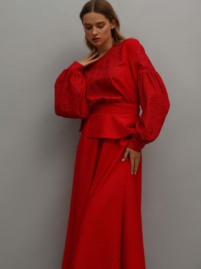 Вышитое платье Svarga модель SV-FD00659-1160-10034 — фото - INTERTOP