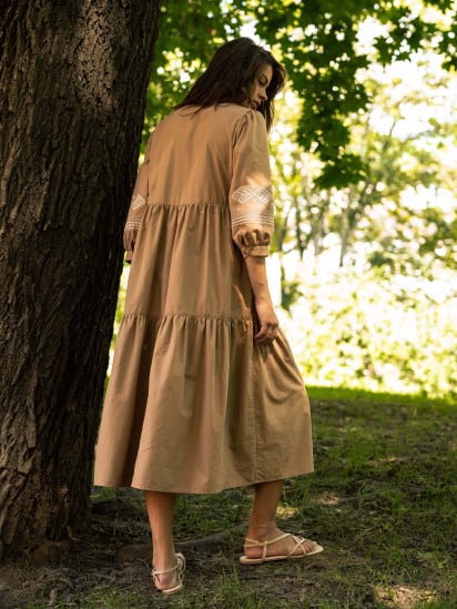 Вишита сукня Svarga модель SV-FD00647-1185-10021 — фото 4 - INTERTOP