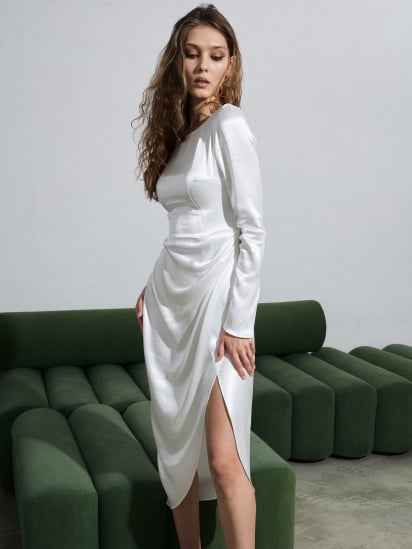 Платье миди Anais Gose Lady модель dress.midi.lady.white.002 — фото - INTERTOP