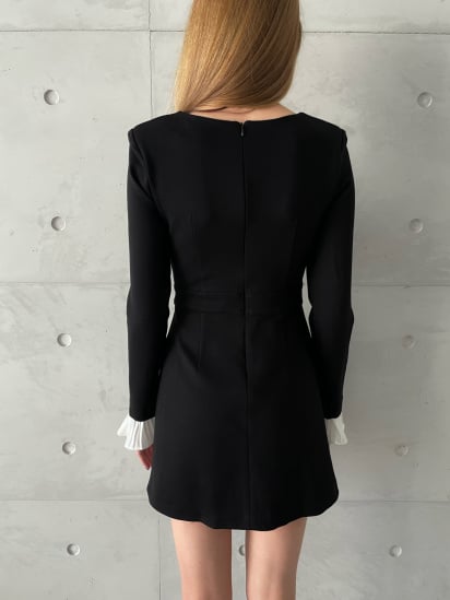 Платье мини Anais Gose Margo модель dress.mini.margo.blackwhite.001 — фото 4 - INTERTOP