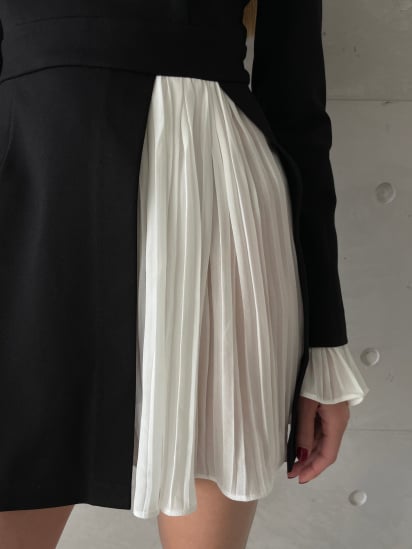 Платье мини Anais Gose Margo модель dress.mini.margo.blackwhite.001 — фото 5 - INTERTOP
