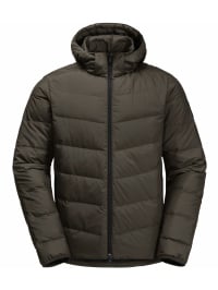 Коричневий - Пуховик Jack Wolfskin Colonius Jkt