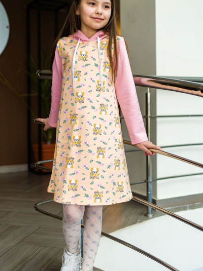 Сукня міні Носи своє модель h001-6182-055-lisichka-sakura — фото - INTERTOP