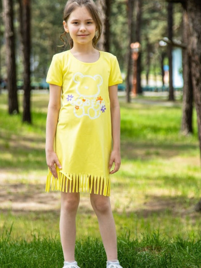 Сукня міні Носи своє модель h001-6192-036-33-limon — фото - INTERTOP