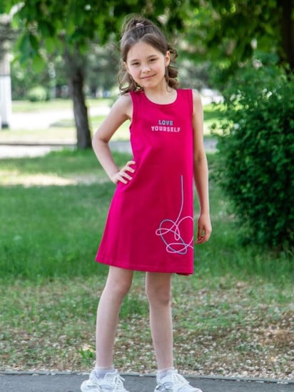 Сукня міні Носи своє модель h001-6205-036-33-malina — фото - INTERTOP
