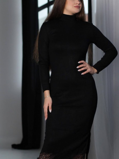 Сукня міді Носи своє модель h001-8168-094-chornij — фото - INTERTOP