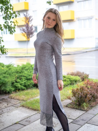 Платье миди Носи своє модель h001-8168-094-srij — фото 3 - INTERTOP