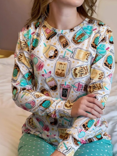 Пижама Носи своє модель h001-8270-043-tea-molochnij — фото - INTERTOP