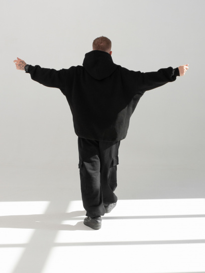 Худи IJ модель ij-hoodie-black-men — фото - INTERTOP