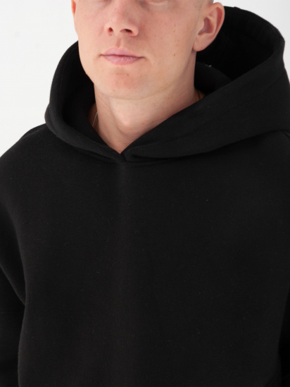 Худи IJ модель ij-hoodie-black-men — фото 4 - INTERTOP