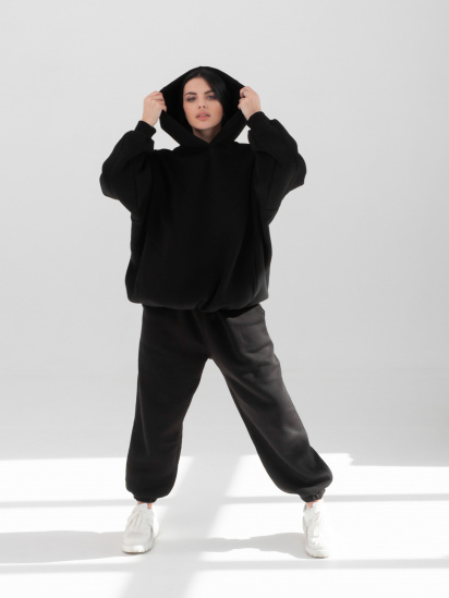 Худі IJ модель ij-hoodie-black — фото 3 - INTERTOP