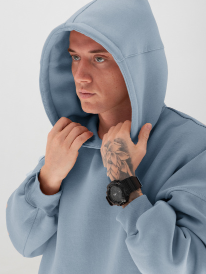 Худи IJ модель ij-hoodie-blue-men — фото - INTERTOP