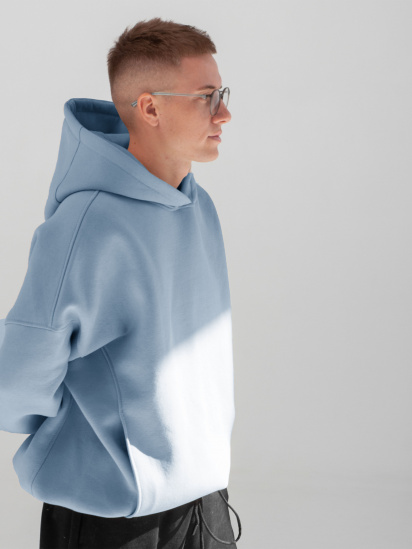 Худи IJ модель ij-hoodie-blue-men — фото 6 - INTERTOP