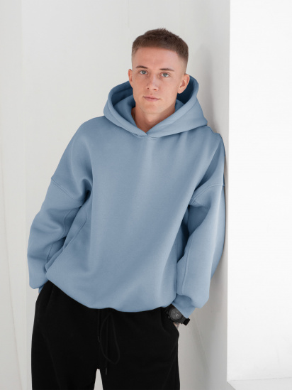 Худи IJ модель ij-hoodie-blue-men — фото - INTERTOP