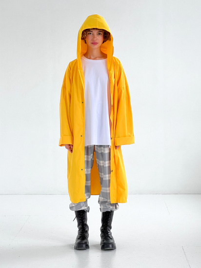 Дощовик IJ модель ij-raincoat-yellow — фото 3 - INTERTOP