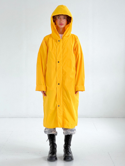 Дождевик IJ модель ij-raincoat-yellow — фото - INTERTOP