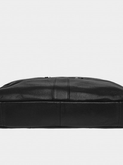 Портфель Borsa Leather модель k11120a-black — фото - INTERTOP