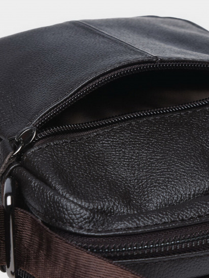 Мессенджер Borsa Leather модель k11169-brown — фото 4 - INTERTOP