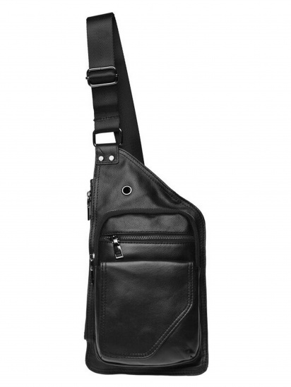 Рюкзак Borsa Leather модель k1320-black — фото - INTERTOP