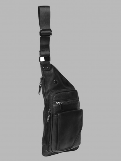 Рюкзак Borsa Leather модель k1320-black — фото - INTERTOP