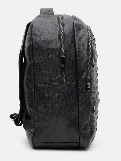 Рюкзак Borsa Leather модель k1333-black — фото 3 - INTERTOP