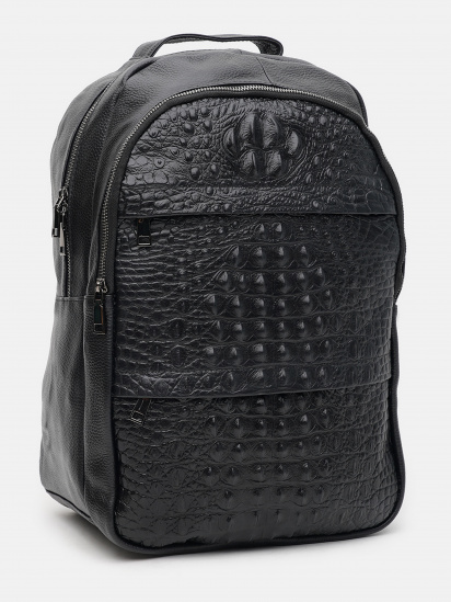 Рюкзак Borsa Leather модель k1333-black — фото 4 - INTERTOP