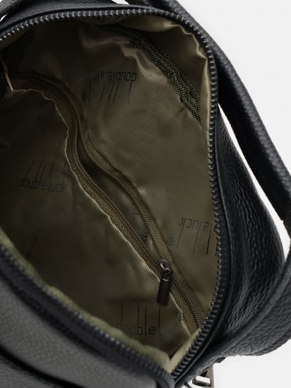 Мессенджер Borsa Leather модель k1885-black — фото 5 - INTERTOP